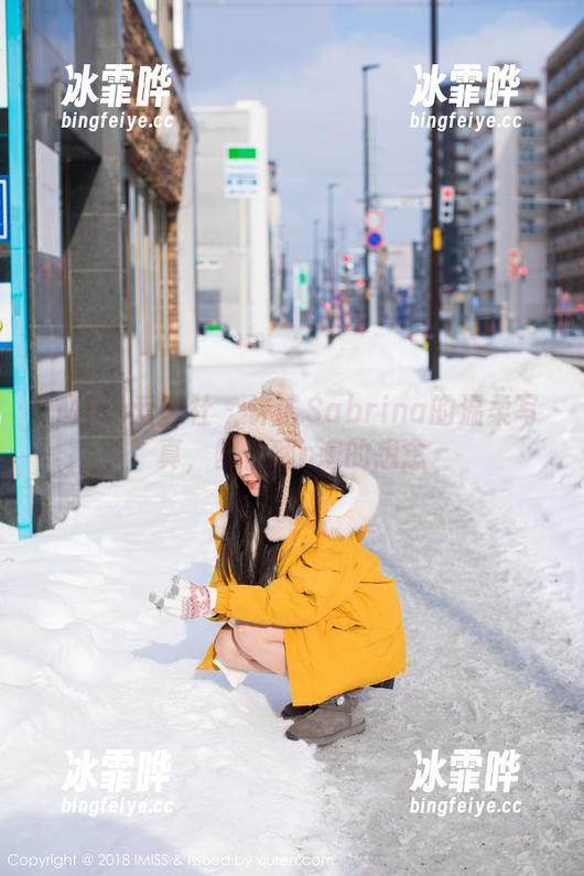 IMiss爱蜜社 - 许诺Sabrina的温柔写真，够你翻n遍的想念