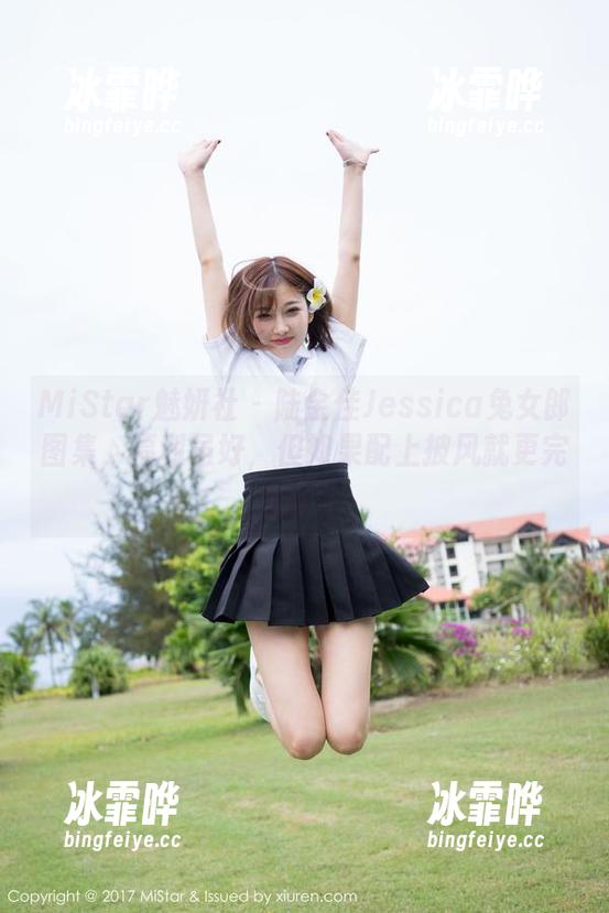 MiStar魅妍社-陆金佳Jessica MiStar魅妍社 - 陆金佳Jessica兔女郎图集,福利虽好,但如果配上披风就更完美了!