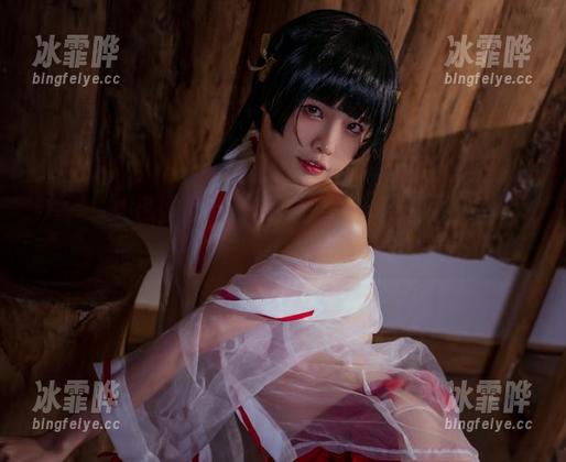 看吧，疾走可可化身温泉巫女，原图里似乎真的有魔法！