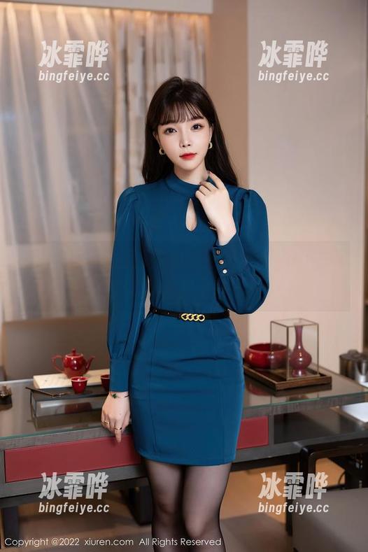 秀人网 - 美图图集里的安然maleah，简直就是个御姐信号！