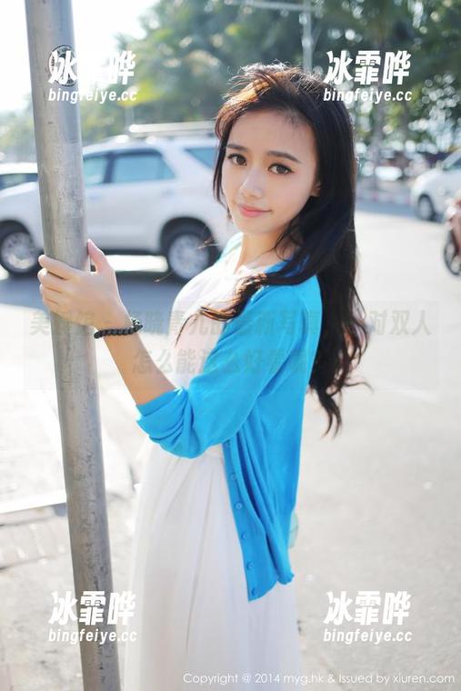 美媛馆 - 杨晓青儿的最新写真，一对双人怎么能这么好看呢？