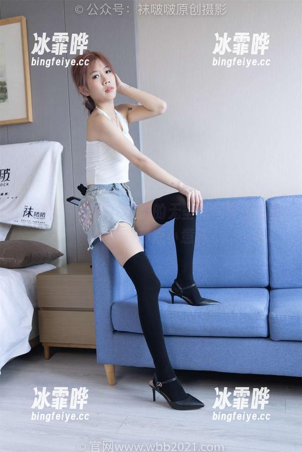 袜啵啵 - 来吧，稚予的无圣光写真，红丝带来的那点小意味